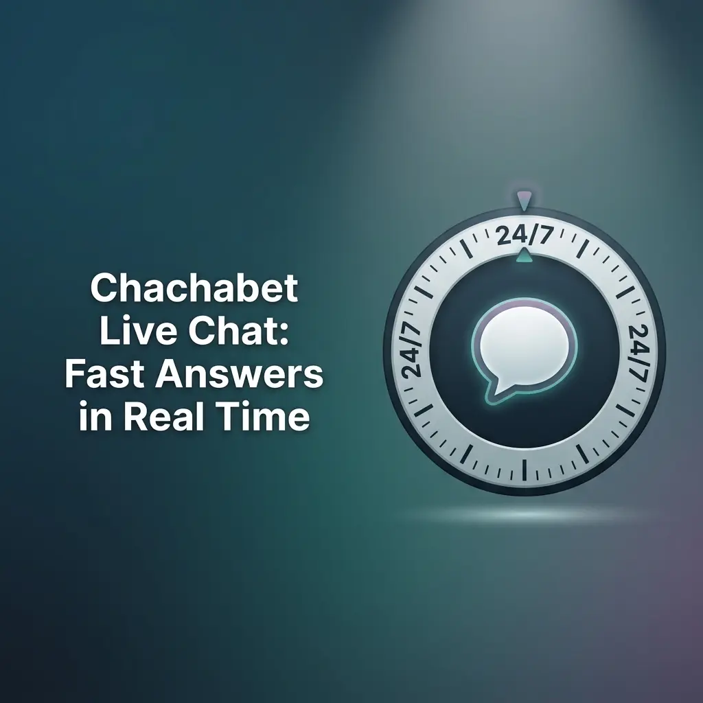 Chachabet live chat support available 24/7 with fast response times for account, deposit, and bonus queries