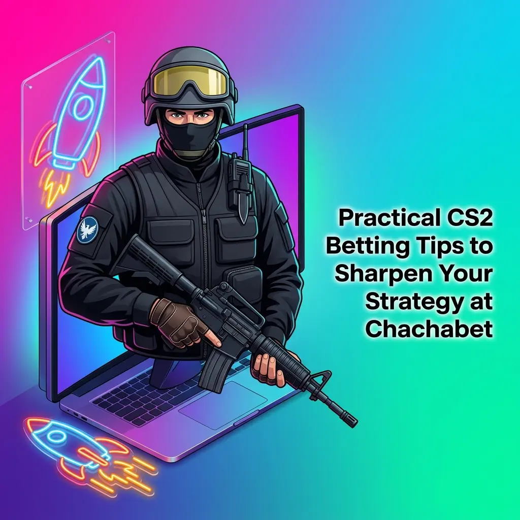 CS2 betting tips at Chachabet covering bankroll management, map pools, roster changes, live betting, and tracking strategies.