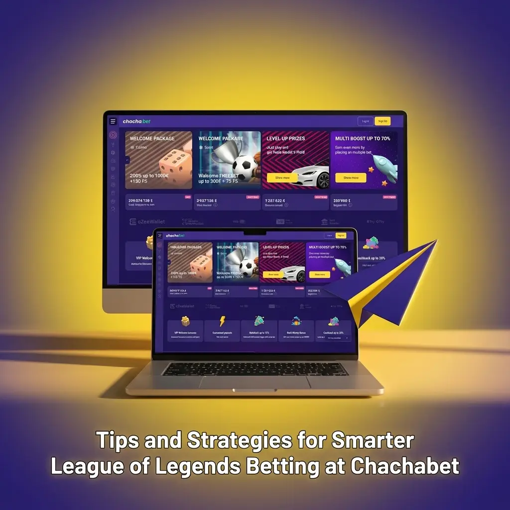 League of Legends betting tips and strategies at Chachabet including bankroll management and live betting advice