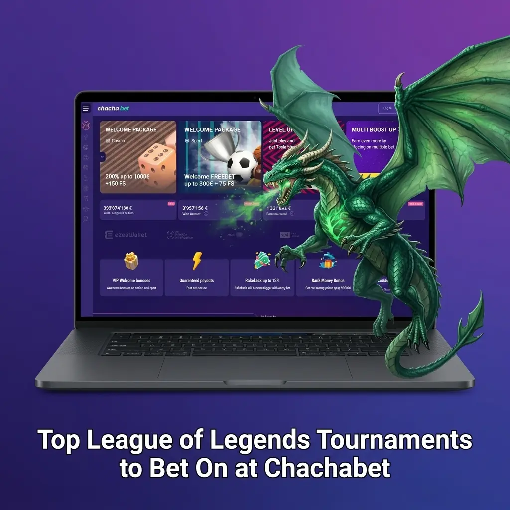 Top League of Legends tournaments to bet on at Chachabet including Worlds, MSI, LCK, LPL and LEC events