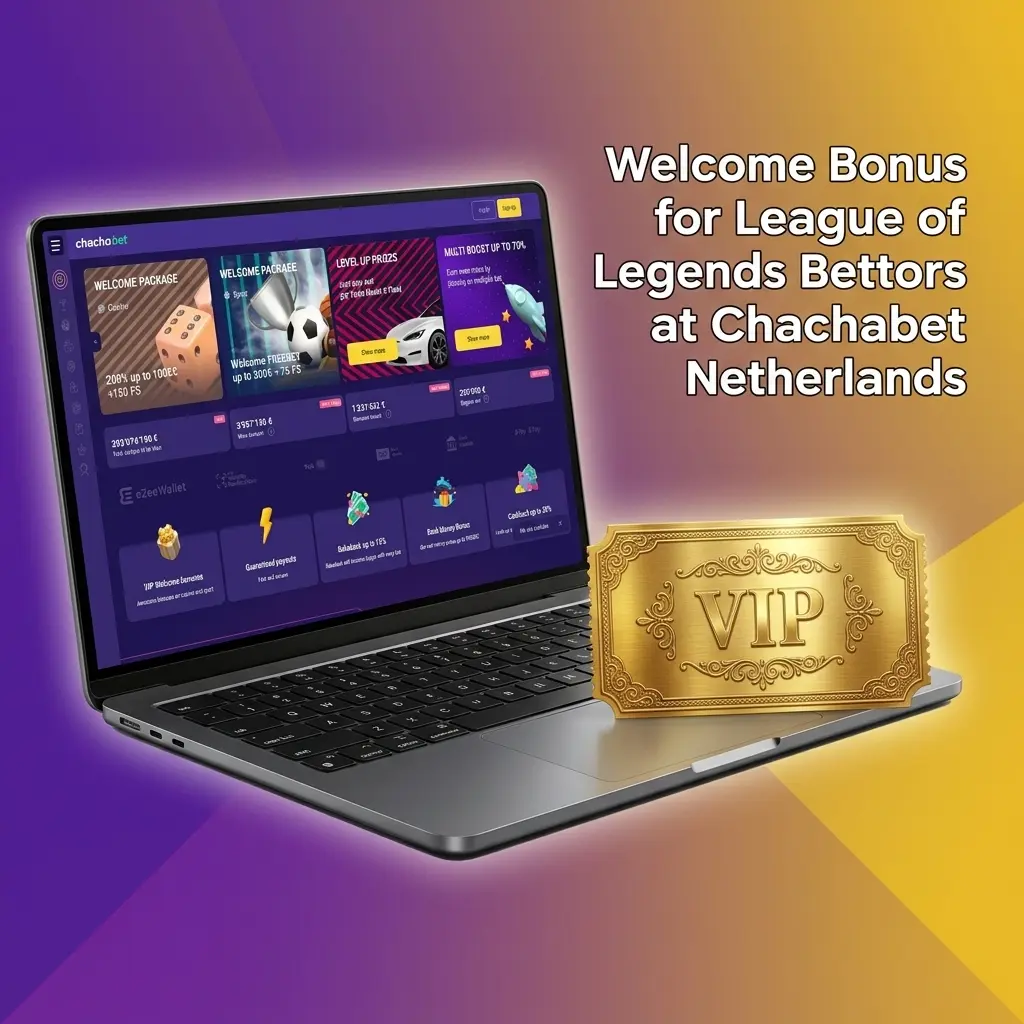 Chachabet Netherlands welcome bonus up to EUR 10,000 plus 800 Free Spins for League of Legends bettors